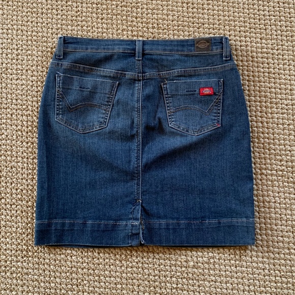 Dickies Denim MiniSkirt (size 4 - runs very large) - Picture 2 of 8